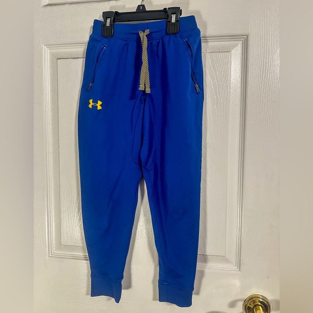 Boys Under Armour Jogger blue size YS